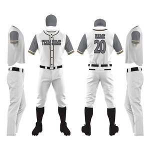 Uniformes Deportivos de Béisbol para Hombre de Alta Calidad Personalizados 2026, Precio al por Mayor con Impresión por Sublimación - Product Image 3
