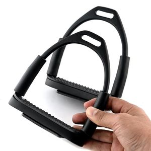 Estribos de Seguridad Flexibles de Hierro y Acero para Montar a Caballo, Accesorios Ecuestres para Mayor Seguridad y Comodidad, Alivio para las Articulaciones - Product Image 2