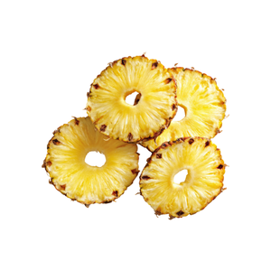 EN TENDENCIA: Rodajas de Piña Liofilizadas para Adorno de Cócteles, Naturales, Sin Azúcar Añadido, OEM Disponible, Snack para Bebidas Detox - Product Image 1