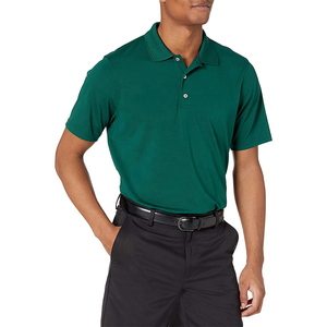 Chemise de golf pour homme coupe classique, anti-plis, séchage rapide, respirante, manches courtes, col boutonné, logo personnalisé, uniforme décontracté - Product Image 5
