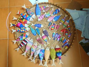 Natural Wooden Fish Decoration Vietnam Handmade Eco-Friendly Wood Fish Craft Home Decor Export Market - Product Image 3