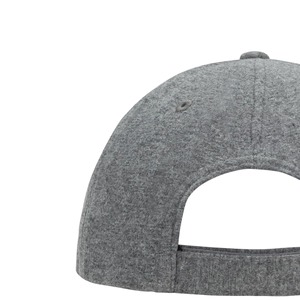 Unisex Gray Solid Color Baseball <b>Cap</b> Adjustable Fit Casual Style Flat Knitted Polyester <b>Hat</b> for Adults - Product Image 6