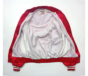 Chaqueta Bomber de Satén Estampada de Alta Calidad para Hombre con Bordado Frontal, Color y Logotipo Personalizados, Servicio OEM al por Mayor para Invierno - Product Image 3