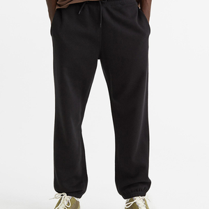 Services OEM/ODM, pantalons de jogging athlétiques pour hommes, séchage rapide, fermeture à cordon, poches latérales, pantalons de jogging en coton personnalisés pour l'hiver - Product Image 3