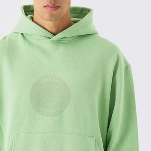 Sudadera con Capucha Extra Grande para Hombre, de Algodón Suave Cepillado, con Diseño de Manga Larga para Comodidad Diaria - Product Image 3