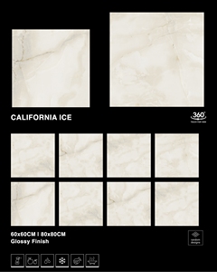 กระเบื้องพอร์ซเลนเคลือบดิจิตอล 60x60 ซม. กันลื่น ทนกรด ดีไซน์ทันสมัย สำหรับที่อยู่อาศัย อพาร์ทเมนท์ โรงแรม และพื้นที่เชิงพาณิชย์ - Product Image 6