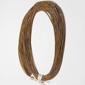 Hilo francés rígido para bordar con alfileres de seguridad, 1-1.25mm de diámetro, color y grosor personalizables, chapado en oro, para bordado Zari - Product Image 3