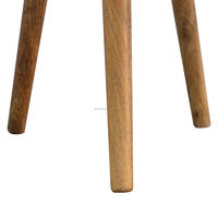Tabourets Tambour Modernes Royal avec Incrustations de Nacre, Base Artisanale en MDF/Bois, Finition Résine Époxy, Idéal pour Écoles et Appartements