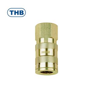 ข้อต่อลมแรงดันสูงแบบอเมริกัน ยูนิเวอร์แซล ควิกคัปเปลอร์ ตัวเมีย เกลียว NPT แบบสากล ขนาด 3/8 นิ้ว - Product Image 1