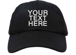 Casquette de baseball ajustée vintage noire classique avec motif imprimé sublimé en tissu imperméable à boucle brodée pour la vente en gros - Product Image 2