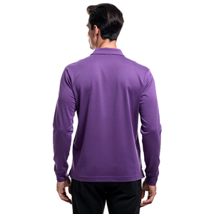 Chemises polo à col rabattu pour hommes, personnalisées, à manches longues, boutonnées, en coton 100% ou en polyester, t-shirts polo pour hommes - Product Image 6