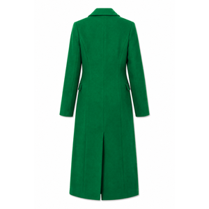 Manteau long croisé pour femme Iota Phi Lambda Sorority, col à revers cranté, manches longues, coupe ajustée, brodé, vêtement d'extérieur formel - Product Image 5