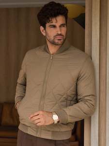 Chaqueta Acolchada para Hombre EVER GLOW, Modelo Más Vendido, con Capucha y Cuello Alto, Transpirable, Rellena de Poliéster, Cálida para Invierno, Tallas Grandes, Estilo Urbano - Product Image 2