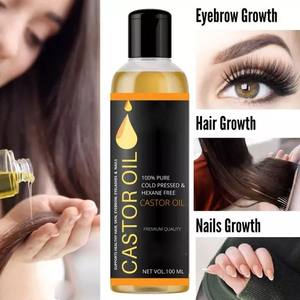 Aceite de Ricino 100% Puro Prensado en Frío - Orgánico, Libre de Hexano para el Crecimiento del Cabello, Pestañas y Humectación de la Piel - Product Image 6