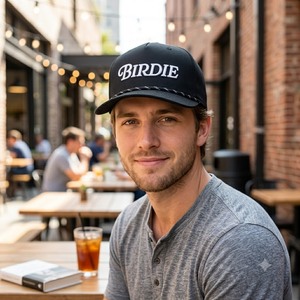 Gorra de Béisbol Estructurada de 5 Paneles de Alta Calidad, Logotipo Personalizado, Bordado 3D, Visera Curva, Tela de Algodón Transpirable e Impermeable para Golf - Product Image 6