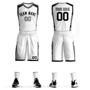 Maillots et shorts de basket-ball personnalisés, sublimation, vêtements de sport, prix usine, fournisseur OEM - Product Image 1