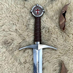 Épée des Templiers, épée médiévale de croisier, épée de collection des Templiers - Product Image 5