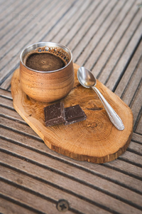 Taza de café de madera ecológica de estilo japonés, taza de madera natural hecha a mano, vajilla para el hogar y la cocina - Product Image 6