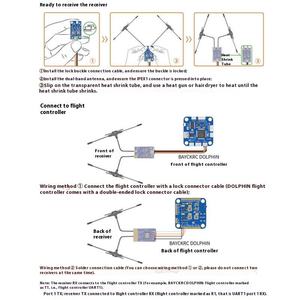 Receptor BAYCKRC ELRS de Doble Banda Gemini RX 900MHz 2.4GHz para Drones de Carreras FPV, Repuestos para UAV de Largo Alcance - Product Image 6