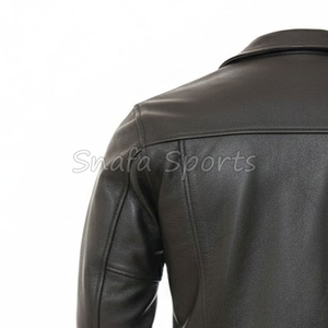 Chaqueta de Cuero Premium para Hombre, Estilo Moderno y Elegante para Invierno, Cuero Genuino Suave, Atuendo Clásico y Moderno, Chaquetas de Cuero - Product Image 6