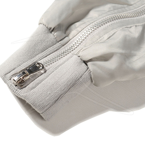 Men's Retro Double-Sided Bomber <b>Jacket</b> Stand Collar Windproof Leather Zipper Closure <b>Fleece</b>-<b>Lined</b> Winter Finished - Product Image 5