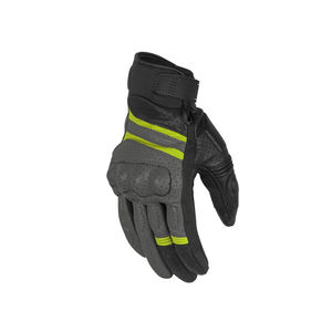 Gants de moto en cuir véritable à cinq doigts pour la course et les sports de plein air - Conception légère et coupe-vent de haute qualité - Product Image 2