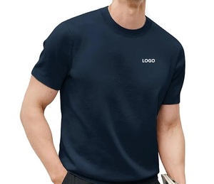 T-shirt pour homme 100% coton, col rond, manches courtes, imprimé, respirant, tricoté, décontracté - Product Image 1