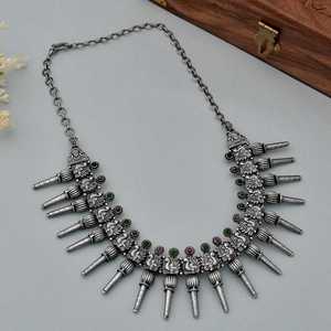 Meera Jaipur Suramya Fine <b>Beaded</b> <b>Necklace</b> - Product Image 2