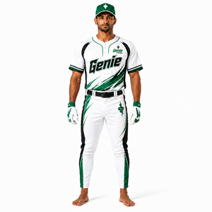 Uniforme de baseball professionnel offrant un confort premium, des coutures durables et une coupe athlétique pour l'entraînement et la compétition OEM - Product Image 1
