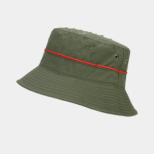 Chapeau Bob en Coton Personnalisable avec Logo, Unisexe, Protection UV pour l'Été, Casquette de Pêcheur, Vente en Gros, OEM ODM Disponibles - Product Image 1