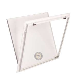 Plaque d'accès d'inspection de plafond entièrement métallique 400x400mm, robuste, à montage encastré, pour installation en hôpital et entrepôt - Product Image 5