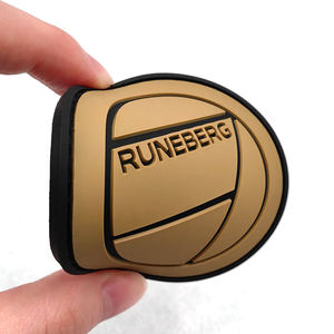 3D Rubber Logo Patches Soft Silicon PVC Patch Labels Wholesale 2d 3d Soft Rubber Logo Patches - Product Image 6