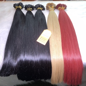 Fabricant direct double cuticule alignée kératine vierge I-Tip Extensions de cheveux prix bon marché d'usine-Bundle - Product Image 4
