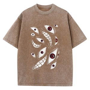 T-shirt ample et respirant pour homme, à épaules tombantes, manches courtes, en coton, style décontracté, streetwear, avec motif graphique - Product Image 3