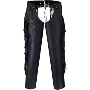 Chaps en cuir pleine fleur de haute qualité, conçus pour les activités équestres et l'usage quotidien - Product Image 1