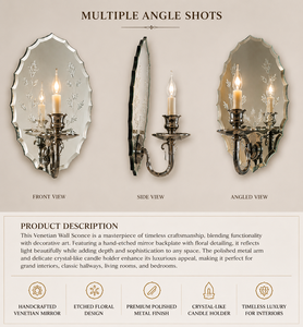 Jansons and Company Contemporary Brass Oval Horizontal <b>Wall</b> <b>Sconce</b> Light Ornate Decorative <b>Lighting</b> for Home Decor - Product Image 2