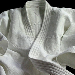 Uniformes de Judo Cómodos para Bebés y Niños Pequeños, Unisex, Material de Poliéster/Algodón, Blanco/Azul, Logotipo y Etiqueta Personalizados - Product Image 6