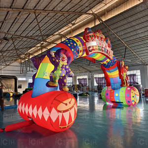 Arco Inflable Personalizado de Payaso de Carnaval, Arco de <span class=keywords><strong>Circo</strong></span> Inflable para Decoración de Fiestas - Product Image 5
