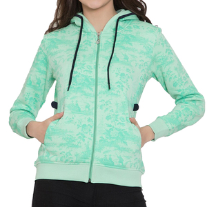 Customized High Quality 100% Cotton Women Crop <b>Top</b> Hoodie Breathable Eco-Friendly Custom Colors & Logo - Product Image 1