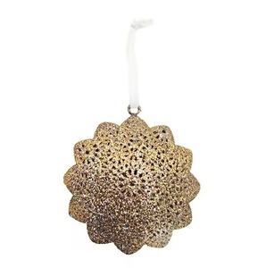 <b>Blue</b> <b>Glitter</b> Tree Hanging Ornament Christmas Hanging Metal Holiday Ornaments Pendants Type Ornament for Home Party Decor - Product Image 5
