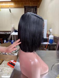 200% Density Natural Color Bone Body Wave Lace Front Non-Remy Vietnamese <b>Human</b> Hair Glueless <b>Wig</b> for Black Women - Product Image 2