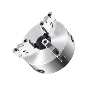 Mandrino per tornio manuale 10FT, gamma di serraggio 0.24-9.84in/6-250mm, viti di fissaggio a T esagonali per applicazioni CNC - Product Image 3