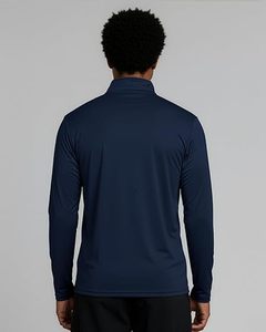 Chemises de sport à manches longues à fermeture éclair 1/4 Dry-Fit pour hommes - Product Image 6