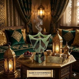 Handmade Mubkhara <b>Bakhoor</b> Burner Premium Arabic Incense Burner for <b>Oud</b> and Charcoal - Product Image 1