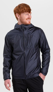 Veste de Pluie Épaisse Imperméable pour Hommes, Coupe-Vent d'Extérieur à Col Montant, Logo Frontal, Vêtement de Sport Décontracté – Vente en Gros - Product Image 2
