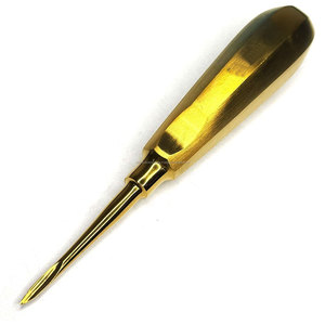 Élévateurs dentaires PDL pour luxation et desserrage des dents, instruments d'extraction manuels ergonomiques en acier inoxydable, lot de 3 pour chirurgie buccale - Product Image 3