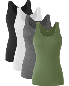 Camiseta sin mangas de moda para mujer, chaleco informal de algodón, top ligero y transpirable, camiseta básica acanalada, ropa de verano con logo personalizado - Product Image 1