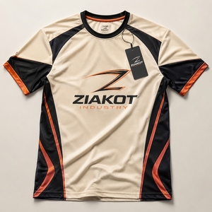 ZIAKOT industry Nouveau design T-shirt de performance personnalisé rose vintage avec drapeau américain et motif urbain pour homme - Product Image 3