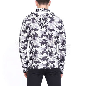 Chemise de pêche à capuche pour homme, imprimé camouflage, 100% polyester, UPF 50, anti-UV, veste pull, vêtements de sport pour adultes - Product Image 5