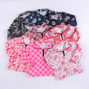 OEM personnalisé camouflage maman et moi vêtements en peluche chaud hiver bébé fermeture éclair veste hauts à manches longues enfants flanelle polaire pull-over - Product Image 2